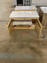 Madison Avenue Vanity 2Dr 36x18x33.5 VW top in Maple