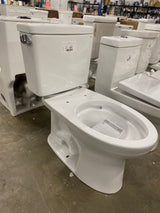 Drake 2-Piece 1.6 GPF Single Flush Elongated ADA Comfort Height Toilet in Cotton White, SoftClose Seat Included