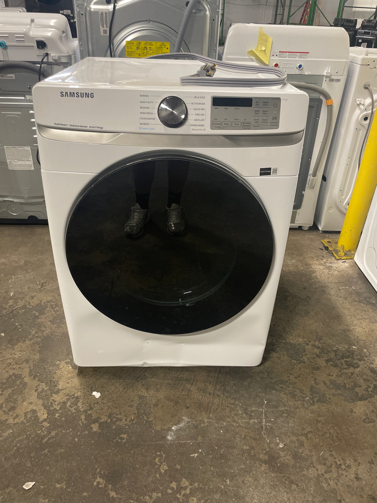 Samsung 7.5 cu. ft. Smart ELECTRIC Dryer with Steam Sanitize+