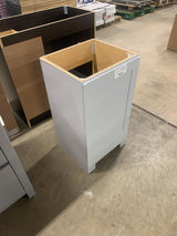 18 in. W x 17 in. D x 33 in. H Single Sink Freestanding Bath Vanity in Pearl Gray