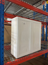 Courtland Polar White Finish Laminate Shaker Stock Assembled Wall Kitchen Cabinet 36 in. x 36 in. x 12 in.