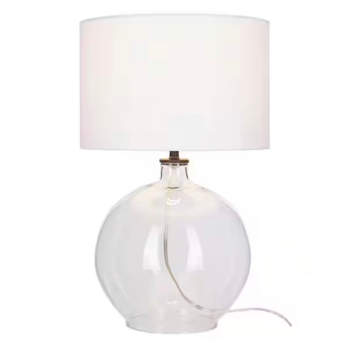 Windmere 21.5 in Clear Glass Table Lamp