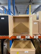 Recessed Panel 27 in. W x 12 in. D x 30 in. H Assembled Wall Cabinet in Unfinished