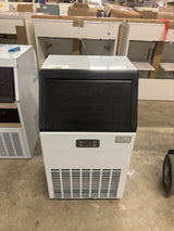 17.6 in. 150 lb./24H Full Size Cubes Freestanding Ice Maker in Stainless Steel, Ice Full Alert and Auto-Cleaning