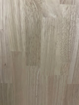 4 ft. L x 25 in. D Unfinished Hevea Solid Wood Butcher Block Countertop With Square Edge