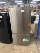 18.7 cu. ft. Bottom Freezer Refrigerator in Stainless Steel