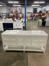Newport Legacy Vanity 72"x22"x34" in White