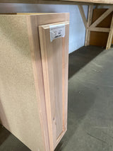 Hampton Assembled 9x34.5x24 in. Base Cabinet in Unfinished Beech