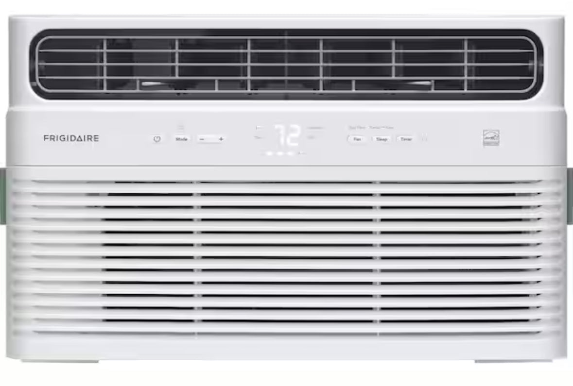 8,000 (DOE) BTU 115 Volts Window Air Conditioner Cools 350 Sq. Ft. with Remote Control in White