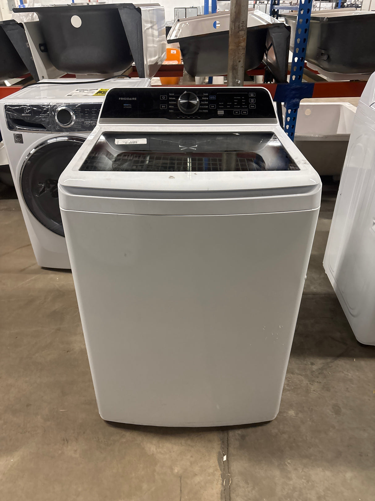 4.4 Cu. Ft. Top Load Washer in White with Max Fill Option
