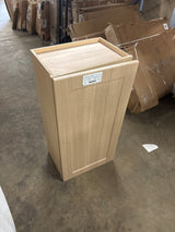 Avondale 18 in. W x 12 in. D x 30 in. H Ready to Assemble Plywood Shaker Wall Kitchen Cabinet in White Oak