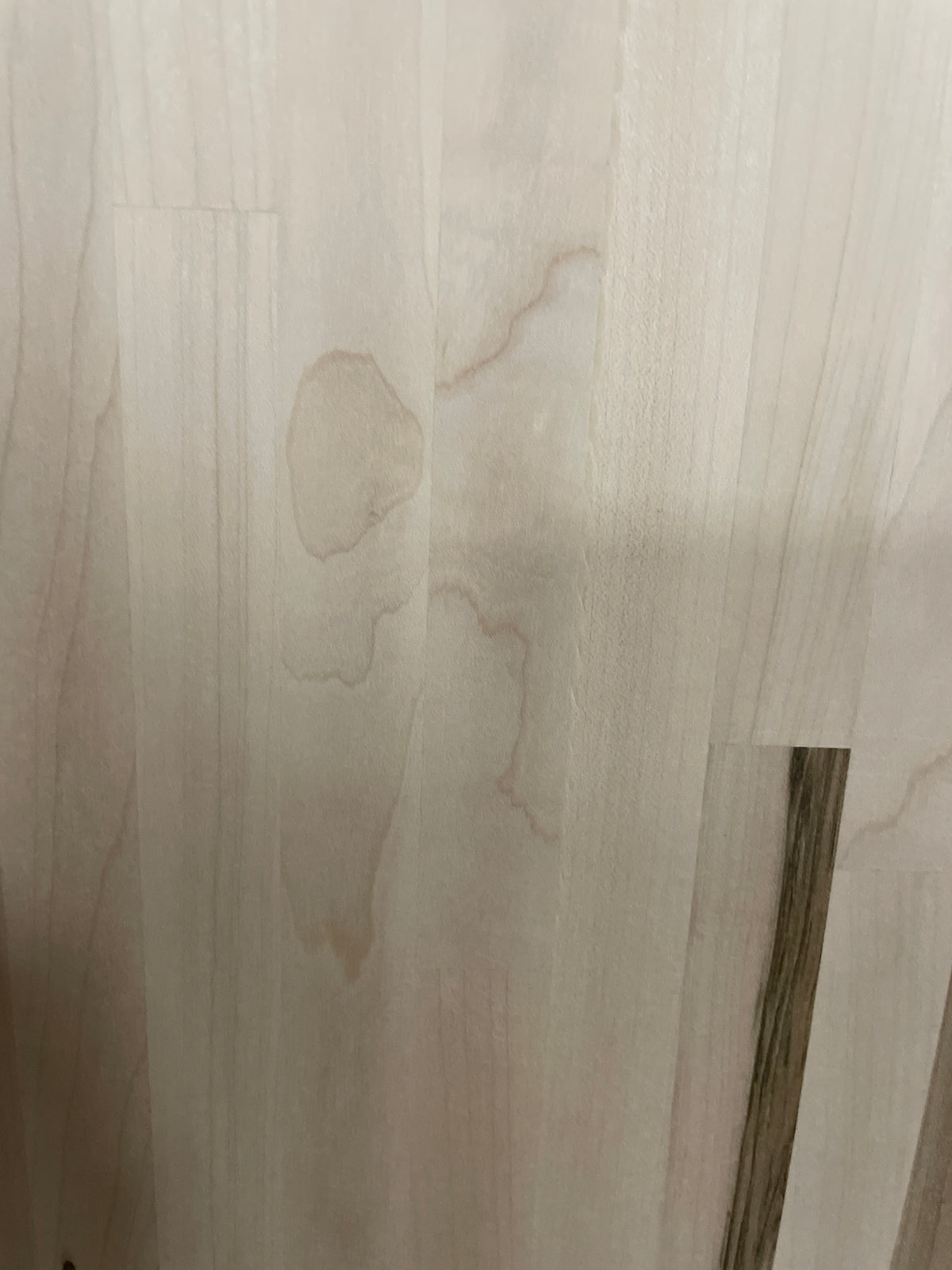 6 ft. L x 39 in. D Unfinished Maple Solid Wood Butcher Block Island Countertop With Square Edge