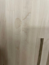 6 ft. L x 39 in. D Unfinished Maple Solid Wood Butcher Block Island Countertop With Square Edge