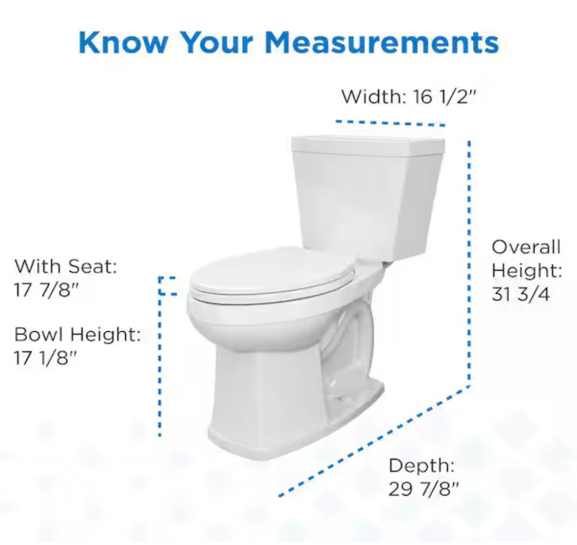 Avalanche Select 12 in. Rough-in 2-Piece 1.28 GPF Single Flush Elongated Chair Height Toilet in White Seat Included