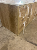 Sterling Collection Vanity 2dr 6dw 48''W x 22''D x 33.5''H in Natural Oak