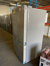 36 in 29 cu. ft. Standard Depth French Door Refrigerator in Smudge-Proof Stainless Steel with Internal Water Dispenser