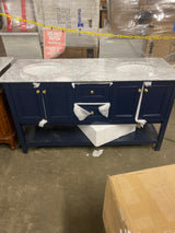 Sterling Vanity 1dw 60x22x34 in Blue