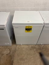 5.0 cu. ft. Manual Defrost Chest Freezer with LED Light in White Garage Ready