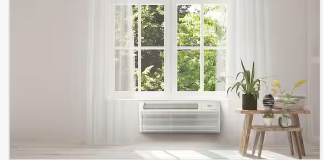 12,000 BTU PTAC HP, 3.5KW Heat, 230-Volt