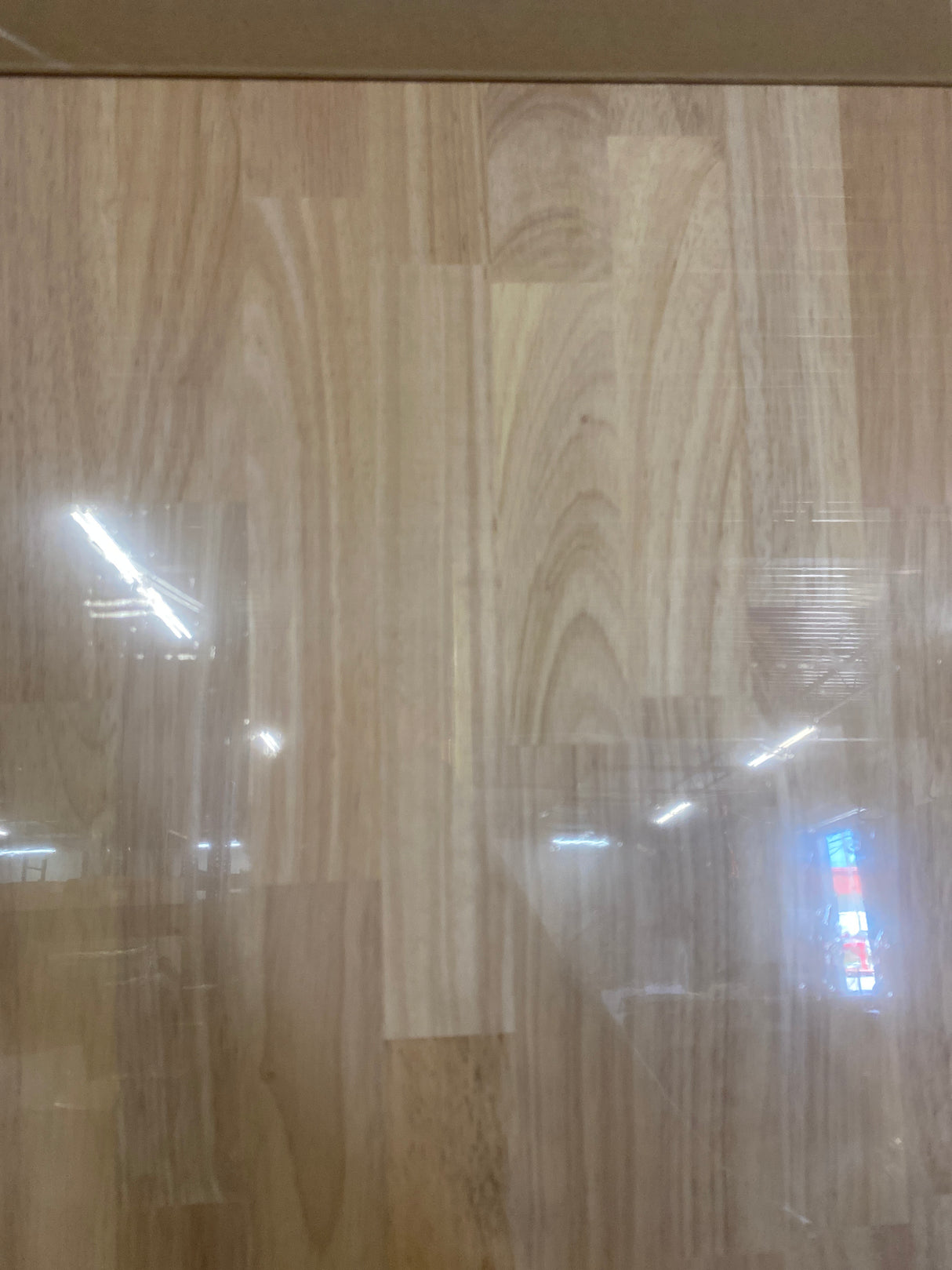 6 ft. L x 39 in. D Unfinished Hevea Butcher Block Island Countertop in With Standard Edge