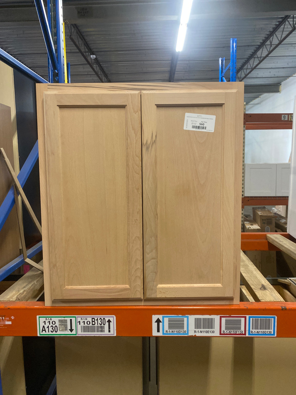 Recessed Panel 27 in. W x 12 in. D x 30 in. H Assembled Wall Cabinet in Unfinished