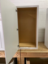 Hampton 21 in. W x 12 in. D x 42 in. H Assembled Wall Kitchen Cabinet in Satin White