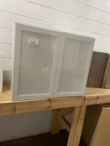 Courtland Shaker 36 in. W x 12 in. D x 30 in. H Assembled Wall Kitchen Cabinet in Polar White