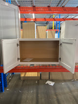 Westfield Feather White Shaker Stock Assembled Wall Kitchen Cabinet (30 in. W x 12 in. D x 18 in. H)