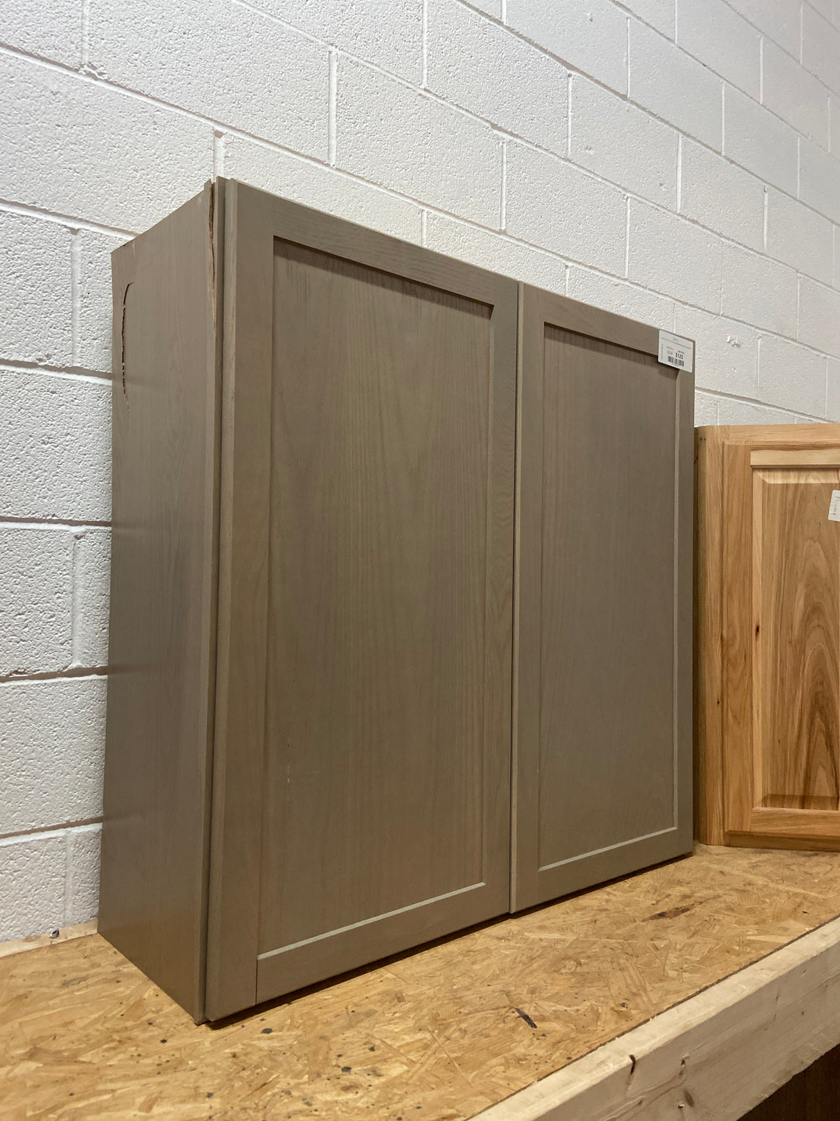 Sinclair 36 in. W x 12 in. D x 36 in. H Assembled Wall Cabinet in Shaker Light Oak