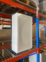 Courtland Polar White Finish Laminate Shaker Stock Assembled Wall Kitchen Cabinet 24 in. x 42 in. x 12 in.