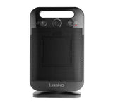 MyHeat Go 1500-Watt 12 in. Black Electric Tabletop Ceramic Space Heater with Overheat Protection & Adjustable Thermostat