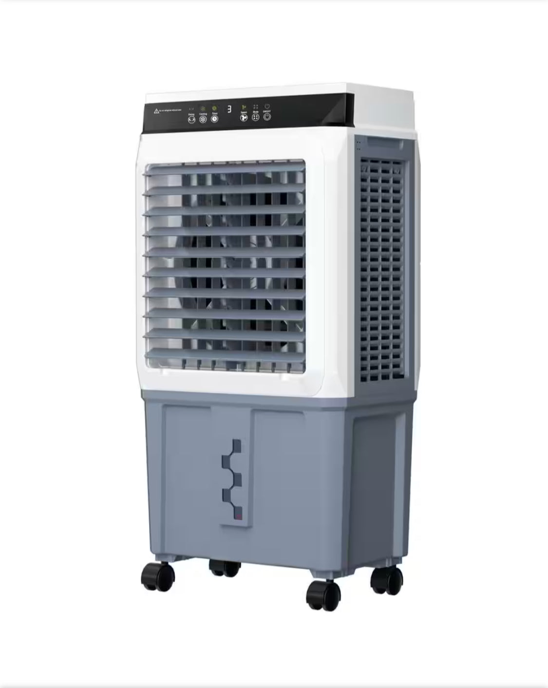 3450 CFM Indoor/Outdoor Portable Evaporative Cooler for 1000 sq. ft., 3-Speed Air Cooler with 11 Gallon Tank and Remote
