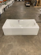 Maui 60 in. x 30 in. Soaking Bathtub with Right Drain in White