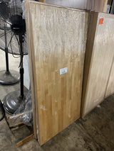 4 ft. L x 25 in. D Finished Engineered Birch Butcher Block Countertop