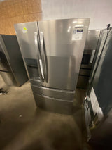 36 in. 26 cu. ft. Standard-Depth 4-Door French Door Refrigerator in Fingerprint-Resistant Stainless Steel Look