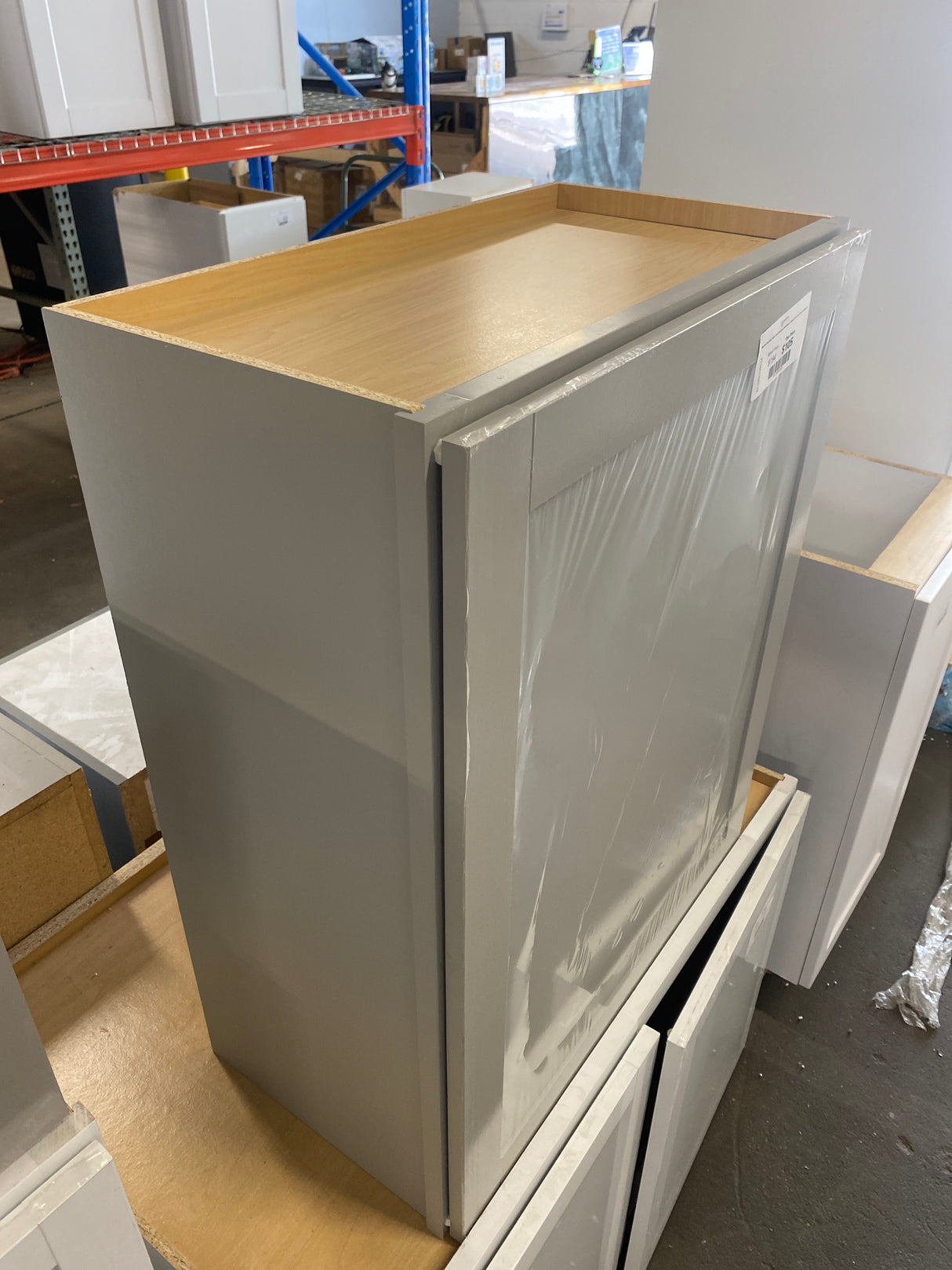 Westfield Dusk Gray Shaker Stock Assembled Wall Kitchen Cabinet (24 in. W x 12 in. D x 30 in. H)