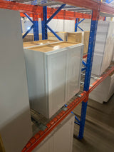 Courtland Shaker Assembled 30 in. x 30 in. x 12 in. Stock Wall Kitchen Cabinet in Polar White Finish