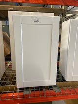 Shaker Satin White Stock Assembled Wall Kitchen Cabinet (18 in. x 30 in. x 12 in.)