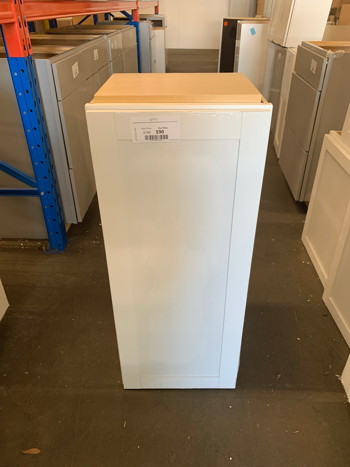 Westfield Dusk White Shaker Stock Assembled Wall Kitchen Cabinet (15 in. W x 12 in. D x 36 in. H)
