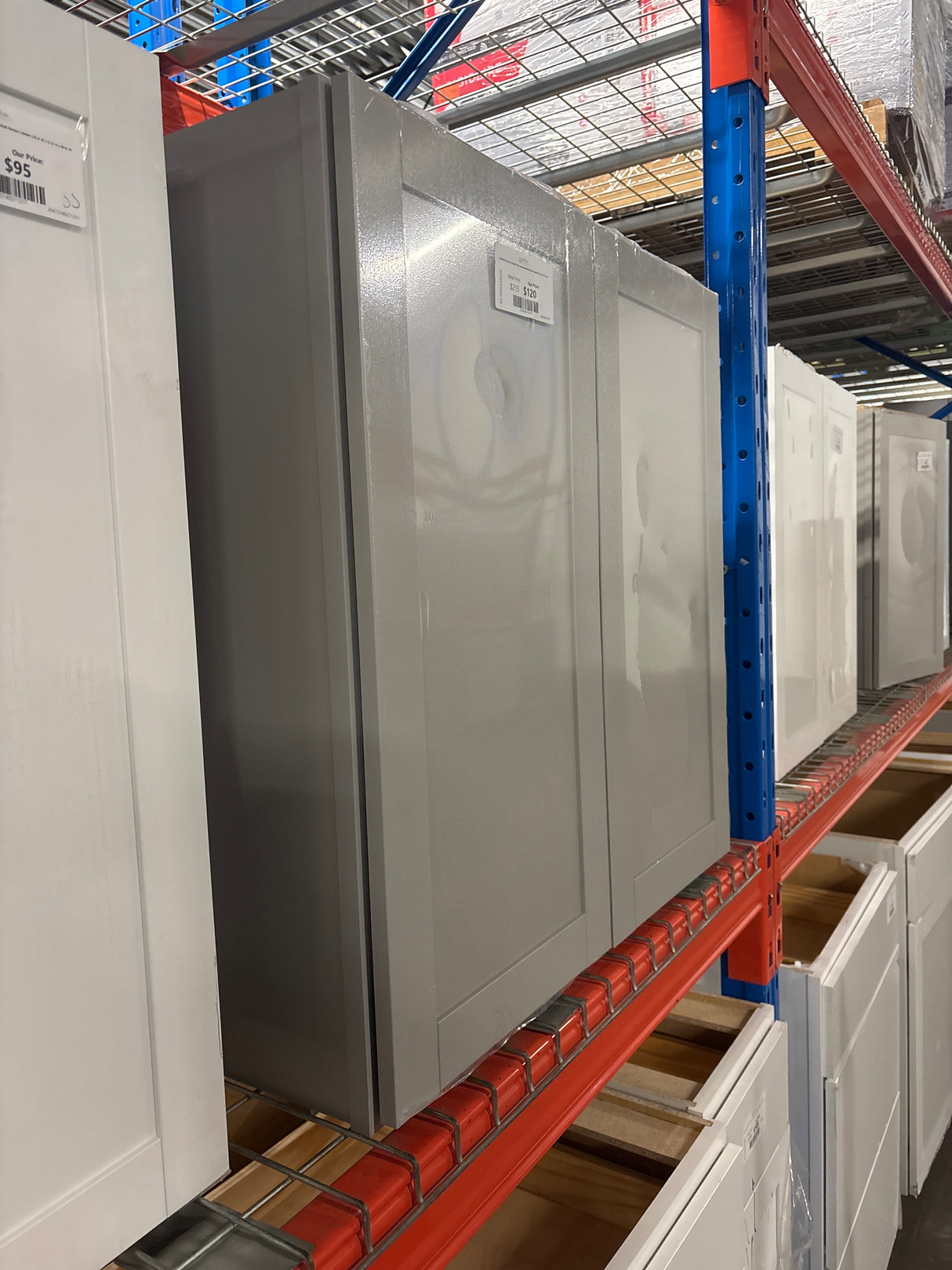 Westfield Dusk Gray Shaker Stock Assembled Wall Kitchen Cabinet (30 in. W x 12 in. D)