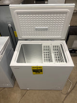 7.0 cu. ft. Manual Defrost Chest Freezer with LED Light in White Garage Ready
