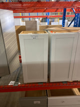 Westfield Feather White Shaker Stock Assembled Wall Kitchen Cabinet (15 in. W x 12 in. D x 30 in. H)