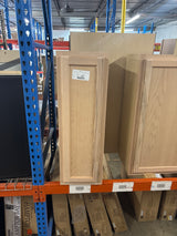 Recessed Panel 12 in. W x 12 in. D x 36 in. H Assembled Wall Cabinet in Unfinished