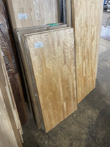 4 ft. L x 25 in. D Finished Engineered Birch Butcher Block Countertop