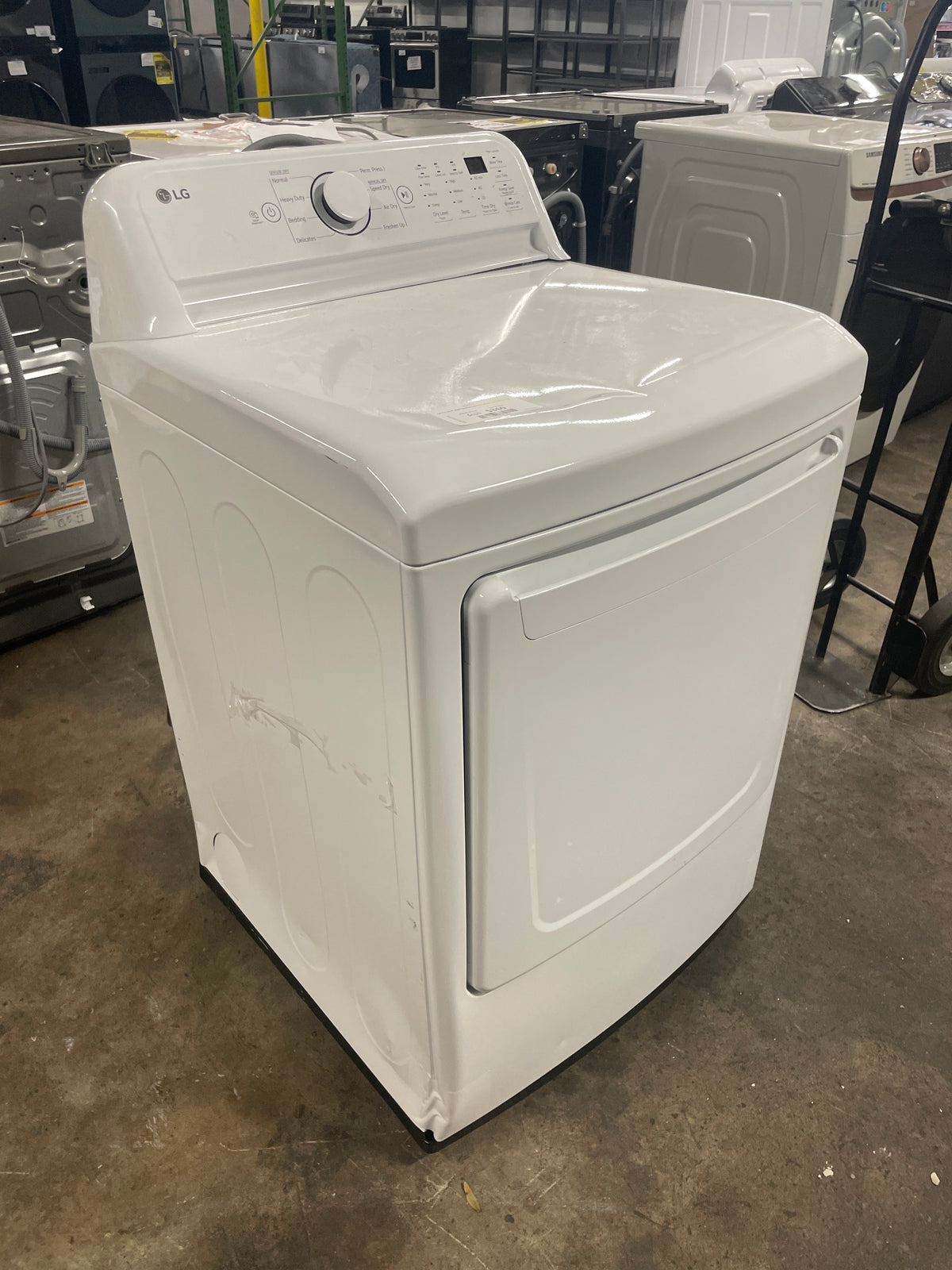 LG 7.3 cu. ft. Rear Control ELECTRIC Dryer with Sensor Dry