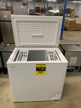 7.0 cu. ft. Manual Defrost Chest Freezer with LED Light in White Garage Ready