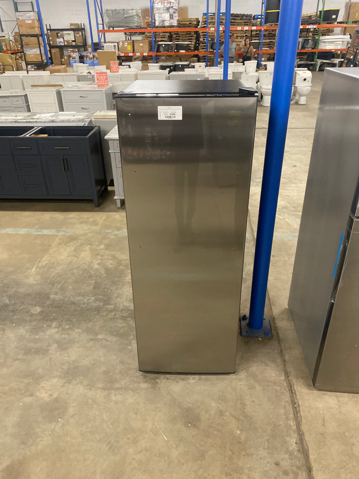 11 cu. ft. Convertible Auto Defrost Garage Ready Upright Freezer/Refrigerator in Stainless Steel, Energy Star
