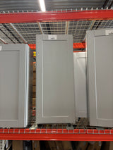 Shaker Assembled 18x42x12 in. Wall Kitchen Cabinet in Dove Gray