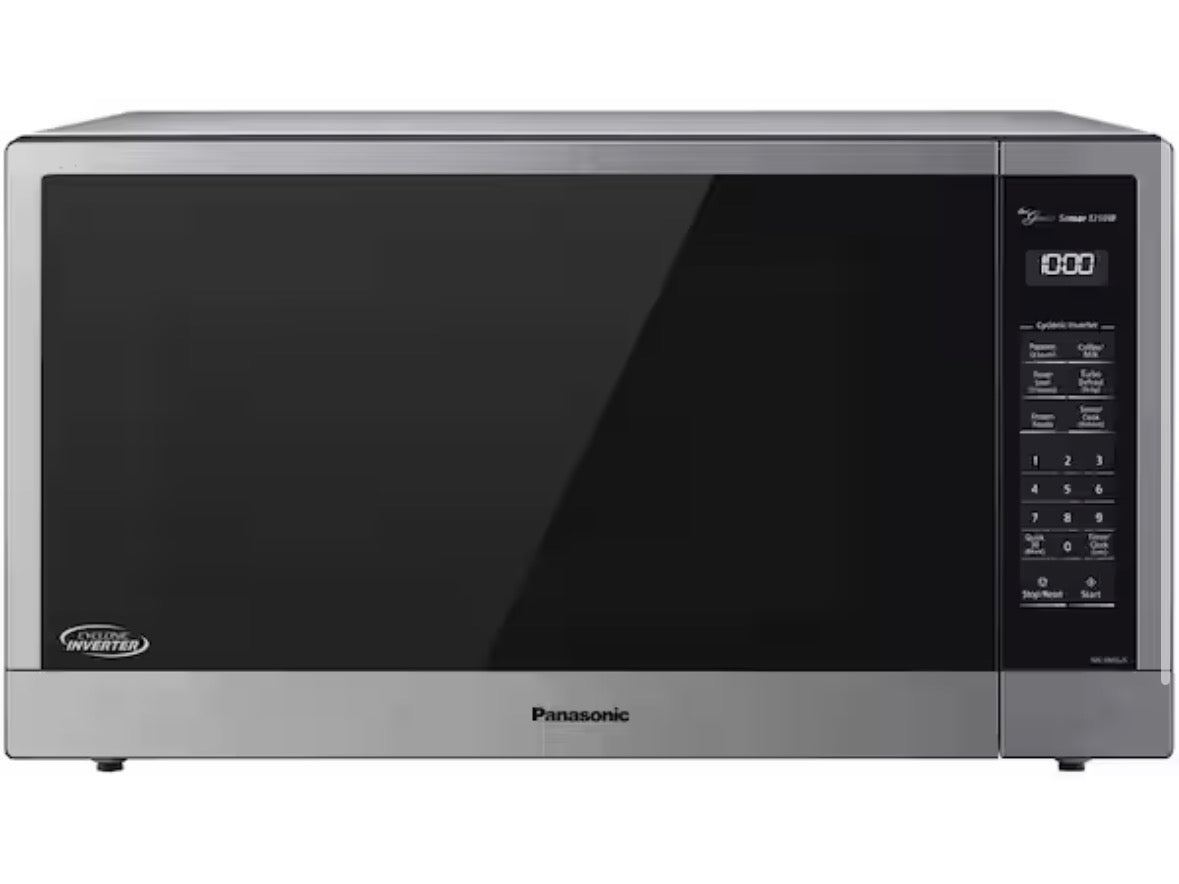 2.2 cu. ft. Countertop Microwave in Stainless Steel Built-in with Cyclonic Wave Inverter Technology and Sensor Cook