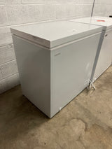 7.0 cu. ft. Manual Defrost Chest Freezer with LED Light in White Garage Ready